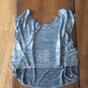 Aqua Off Shoulder Blouse